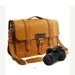 15" Sunrise Sonoma Voyager Leather Camera Bag -
