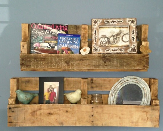 Recycled Pallet Shelves/Shelf