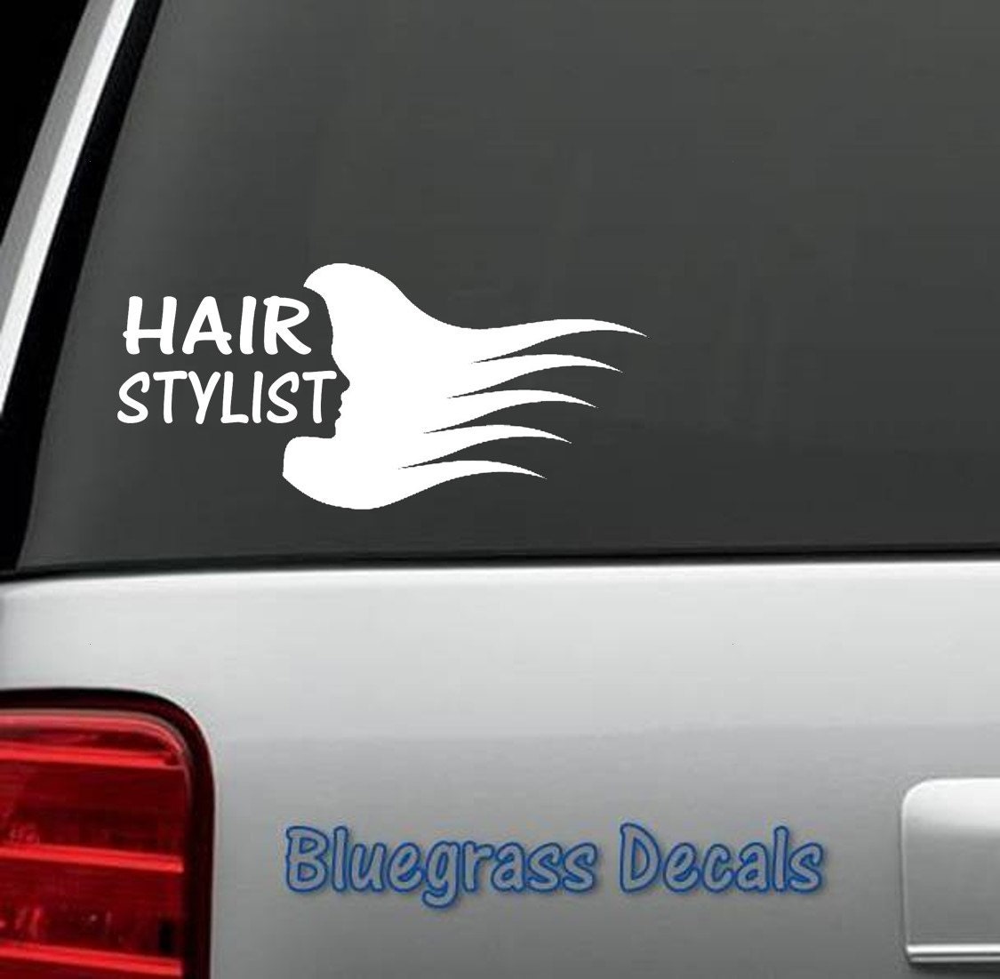 HAIR STYLIST 101 Vinyl Decal Sticker for Car by BluegrassDecals