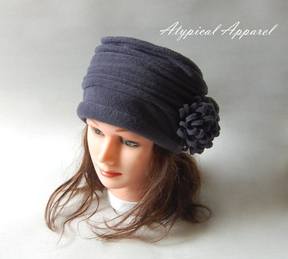 Fleece Hat. Women's Accessories. Women Hat. by AtypicalApparelPlus