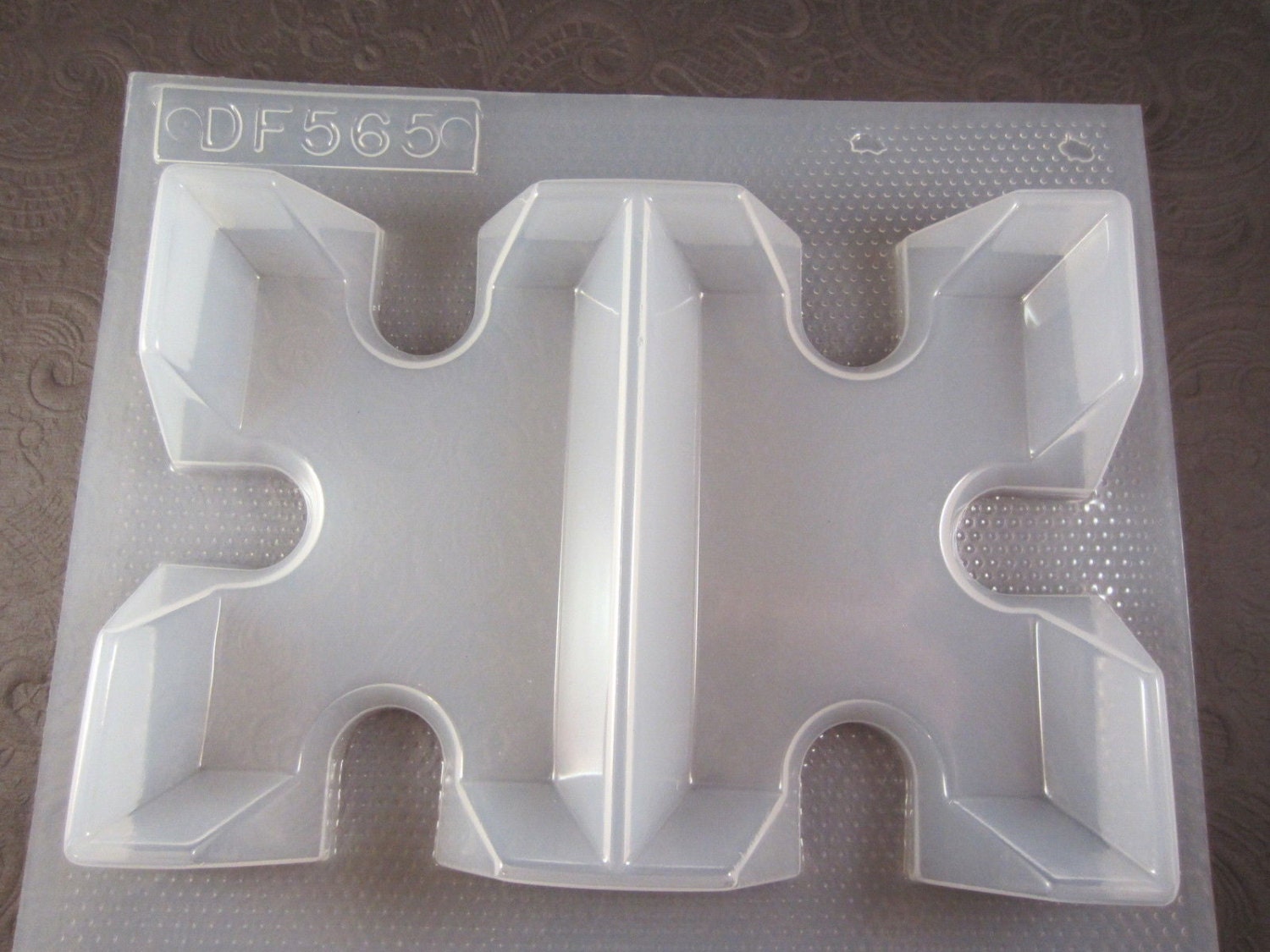 Resin Mold Card Holder Canasta Tray Playing by StainedGlassKarin