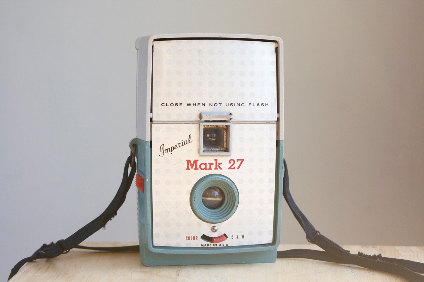 Camera, Imperial Mark 27, with Polka Dots - FalconandFinch