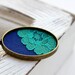 Teal Necklace, Jewel Tones Green Pendant Teal Green Lace Necklace, Royal Blue Necklace, Green Lace Jewelry, Teal Jewelry