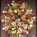 30" Deluxe Deco Mesh WHIMSICAL CHRISTMAS WREATH