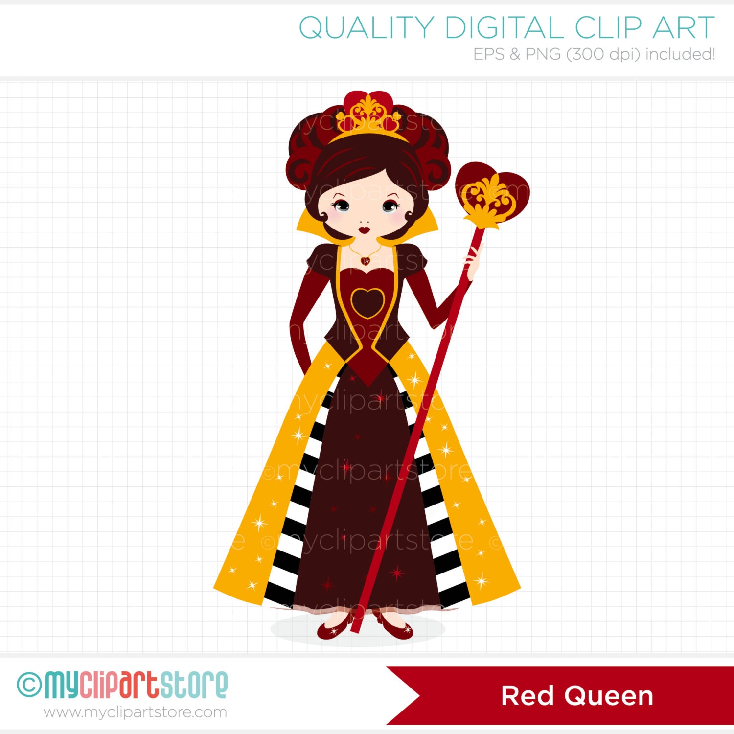 king and queen of hearts clip art - photo #9