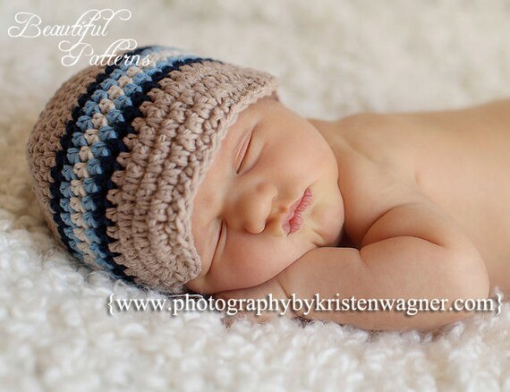 visor hat with crochet pattern Visor Cap Newsboy Hat Pattern Boy Hat Stripe Crochet Beanie Five Baby visor hat with crochet pattern Visor Cap Newsboy Hat Pattern Boy Hat Stripe Crochet Beanie Five Baby