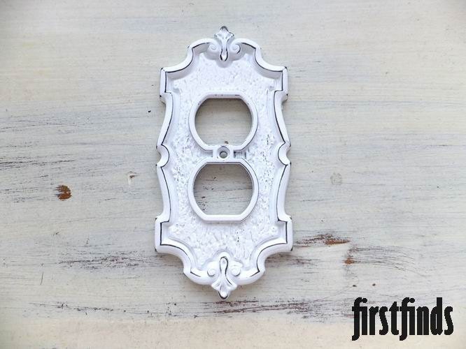 3 AVAIL Shabby Chic Fancy Electrical Outlet Covers by Firstfinds