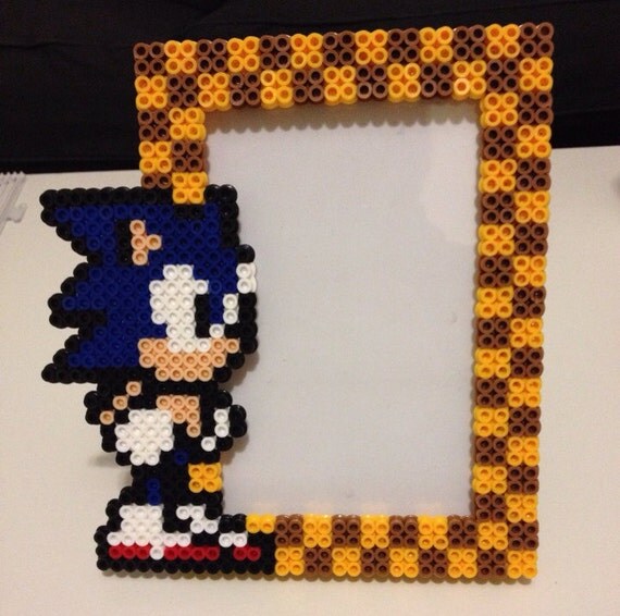 Sonic the Hedgehog Picture Frame 4 x 6 by NrrrdGrrrlConcepts