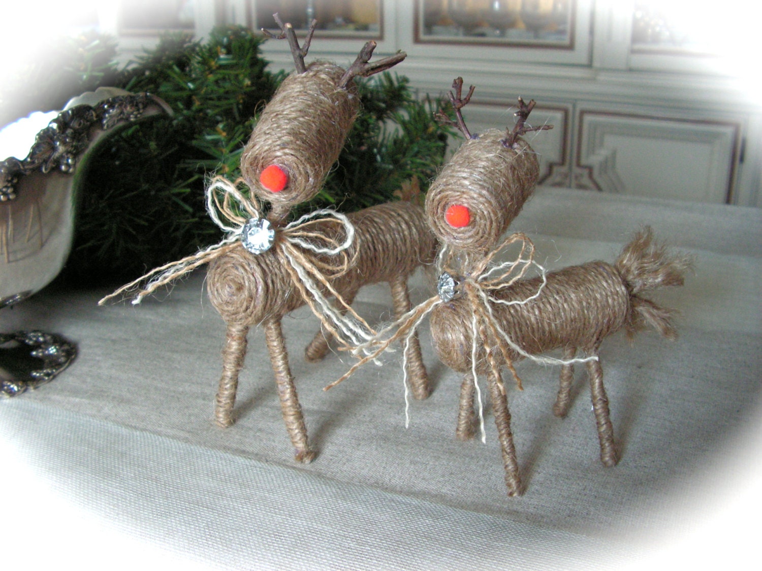 Christmas reindeer -set of 2.