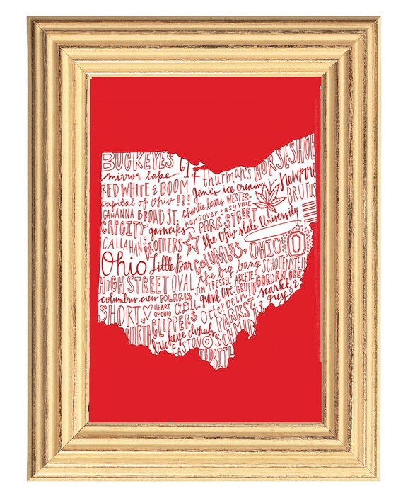 The Heart of Ohio by seaworthi on Etsy