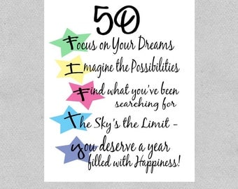 50th Milestone Birthday Quotes. QuotesGram