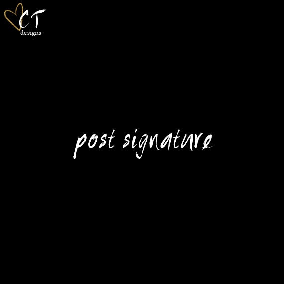 Post Signature Il_570xn