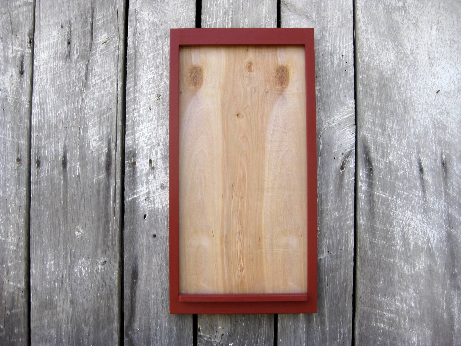 12 X 24 Calendar Holder Wood Frame Calendar By SugarShackShoppe
