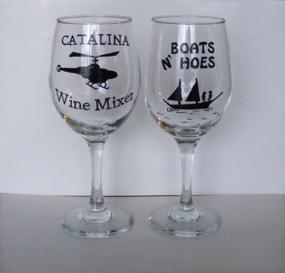 Gift SET of 2 Step Brothers funny wine glasses by AcornIsland