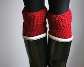 Boot Warmers Leg Warmers:Cranberry/THE POLAR WARMERS - grizzlie