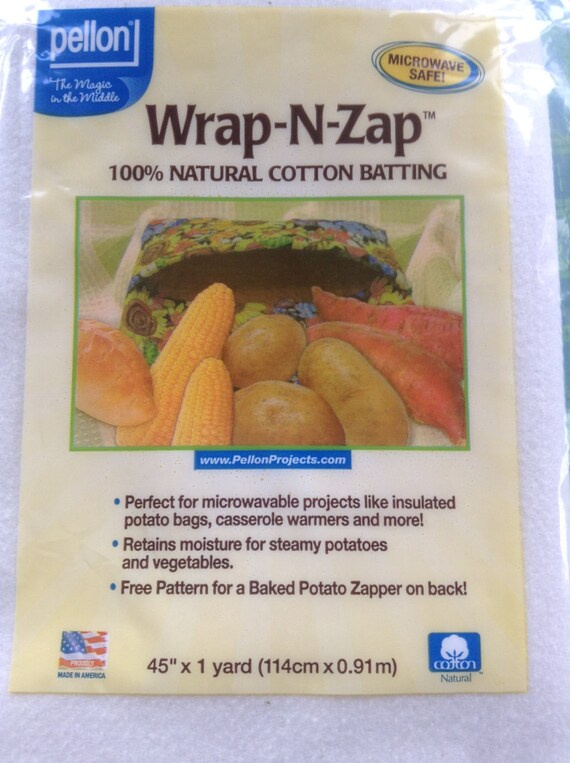 WrapNZap by Pellon 100 Natural Cotton by QuiltStoreNextDoor