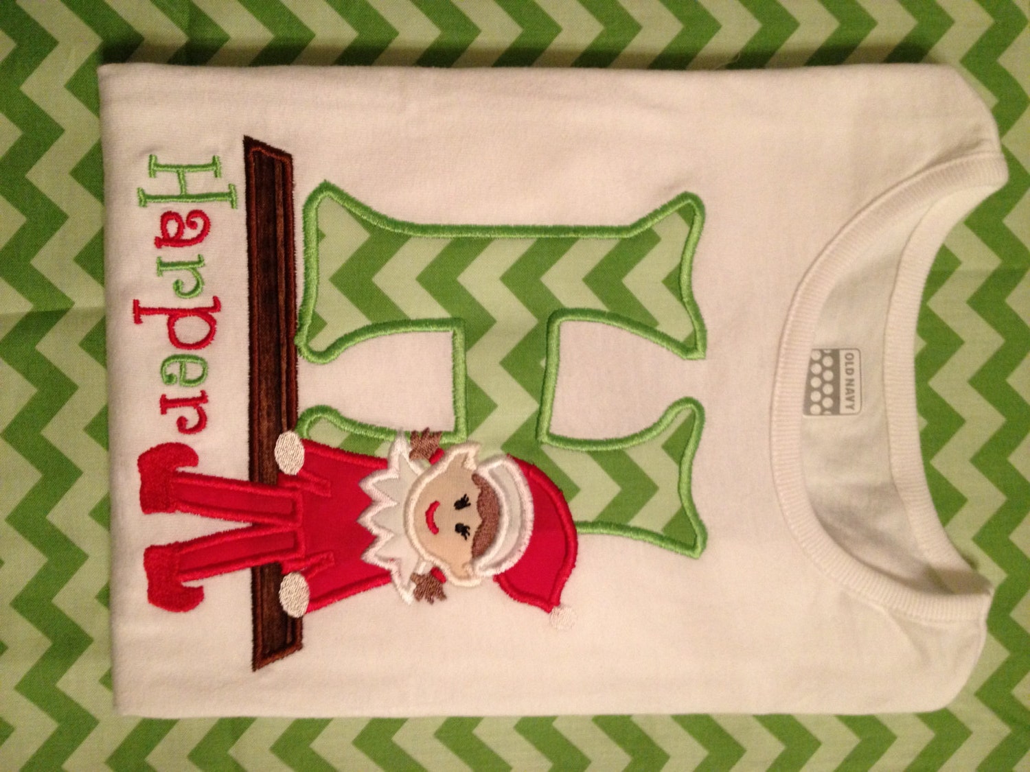 elf on the shelf shirt pattern