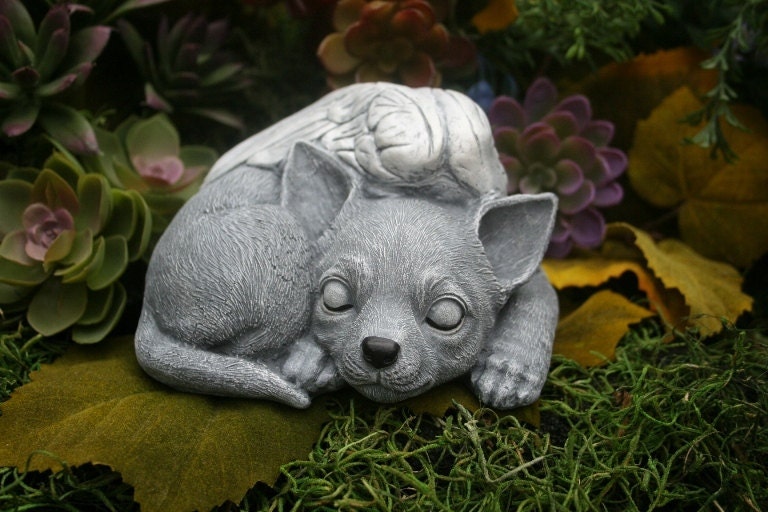 chihuahua garden ornament