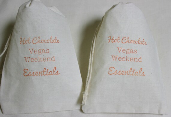 10 Customized Hot Chocolate Vegas Weekend Survival Kit - Great for Bachelorette Parties 5x7 Il_570xn
