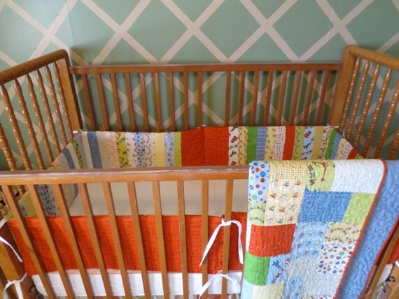 Baby Boy Crib Bedding Set On Etsy Baby Boy Crib Bedding Set On Etsy