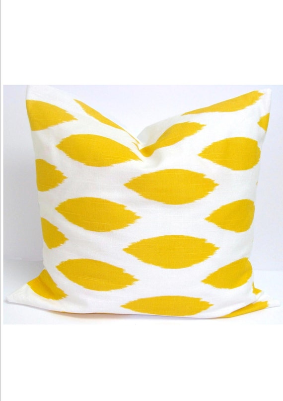 yellow plush pillow