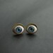 Stud Earrings Cute LOOKING AT YOU Earrings Blue Eye Earring One Pair