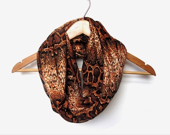 Popular items for snakeskin scarf on Etsy