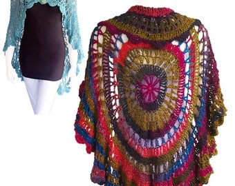 Crochet Pattern Babette Circular Shawl PDF