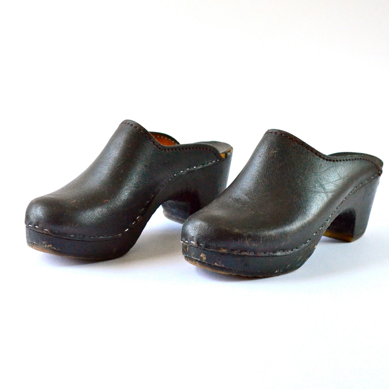 RSVD Vintage Swedish Clogs Holje Brand Women's by NewSwedenVintage