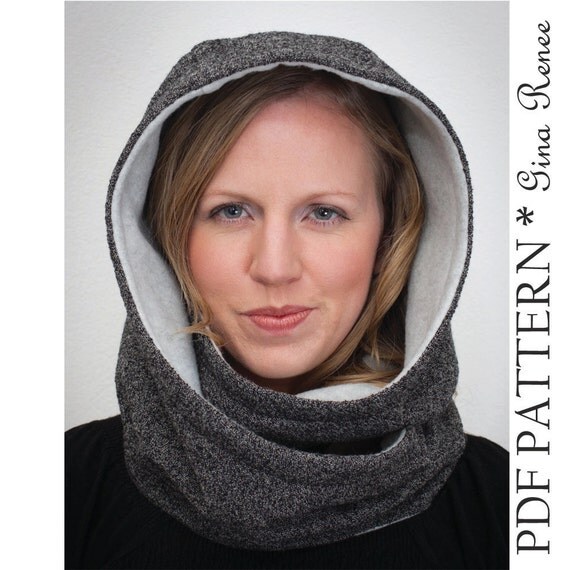 Scarf Pattern. sewing Sewing Hood sewing hooded scarf Hooded Infinity Scarf tutorial pattern. Scarf Scarf Pattern. sewing Sewing Hood sewing hooded scarf Hooded Infinity Scarf tutorial pattern. Scarf