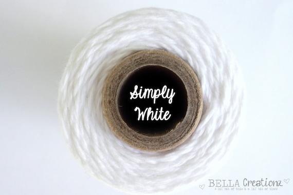 SALE - Simply White Twine by Timeless Twine - 1 Spool (160 Yards)