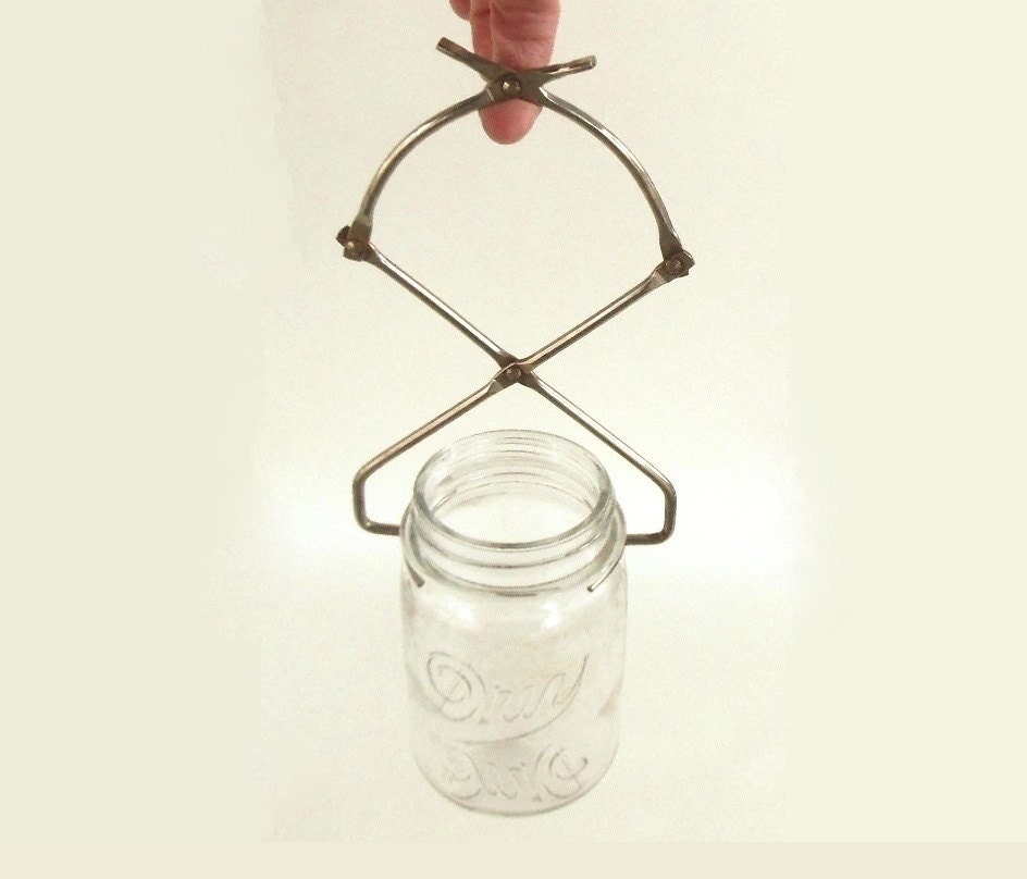 Canning Jar Lifter Vintage Tongs with Easy One by LaurasLastDitch