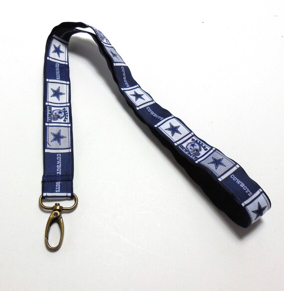 Dallas Cowboys Football Sports Lanyard by GabbysQuiltsNSupply