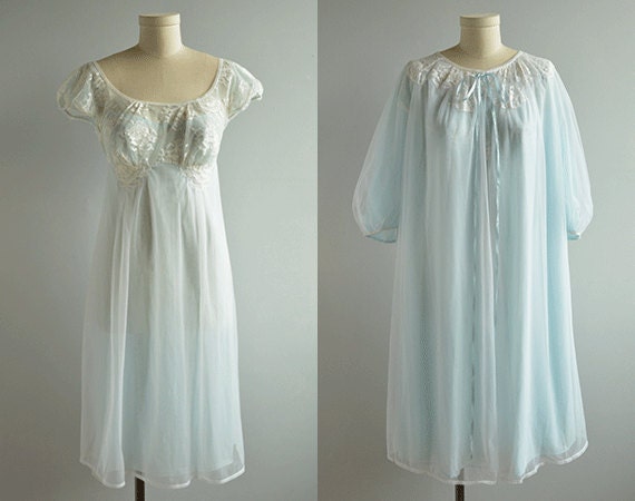 Vintage 50er Jahre Dessous / 50er Jahre blass blau von zestvintage