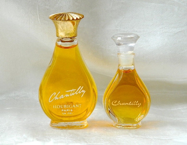 2 Vintage CHANTILLY Perfume by Houbigant 1/4 oz & 1/8 oz by ODONA