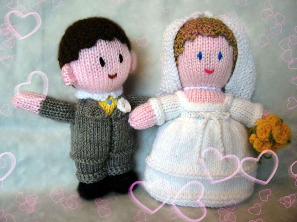 knitted soft toys