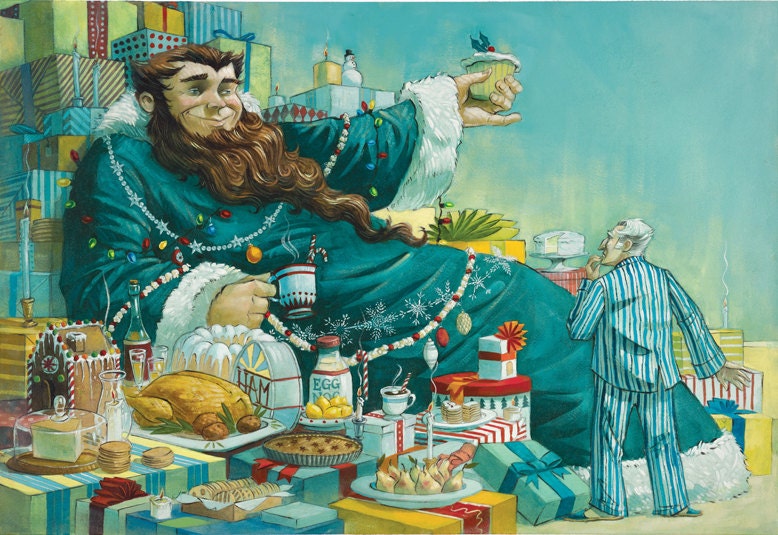 Items similar to Ghost of Christmas Present on Etsy