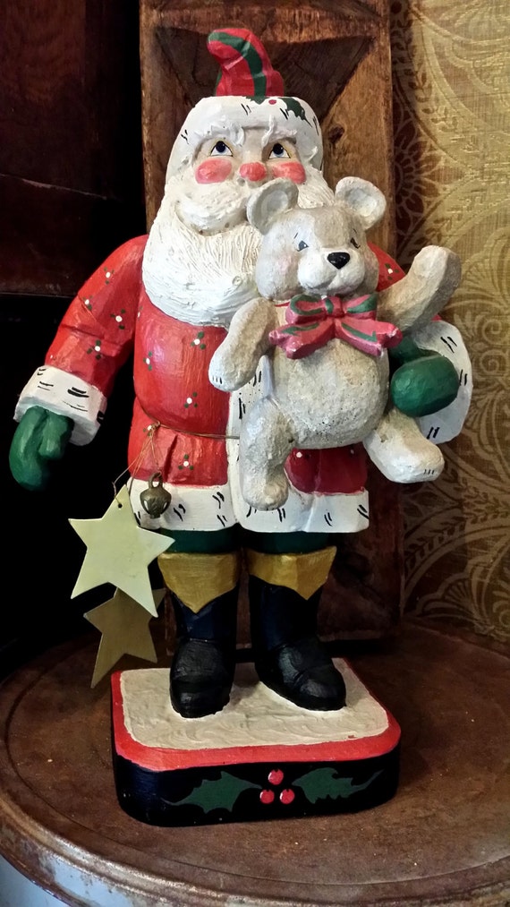 personalised santa teddy