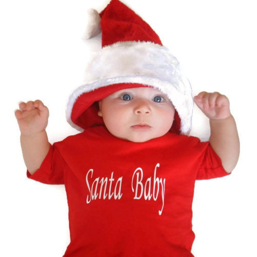Santa Baby Christmas shirt, red, vinyl - classicchoices