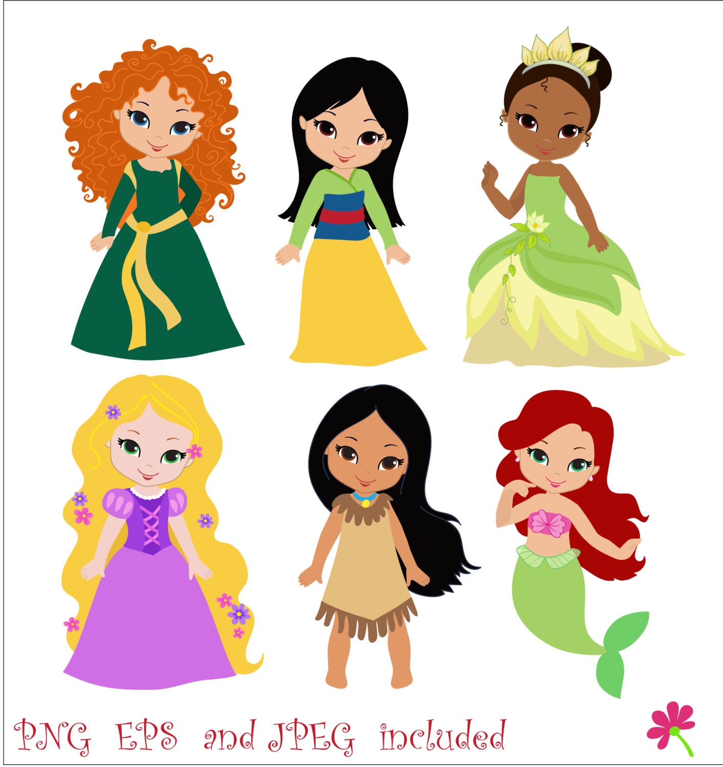 free clipart of disney princesses - photo #42