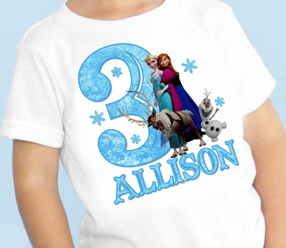 frozen birthday shirt ideas