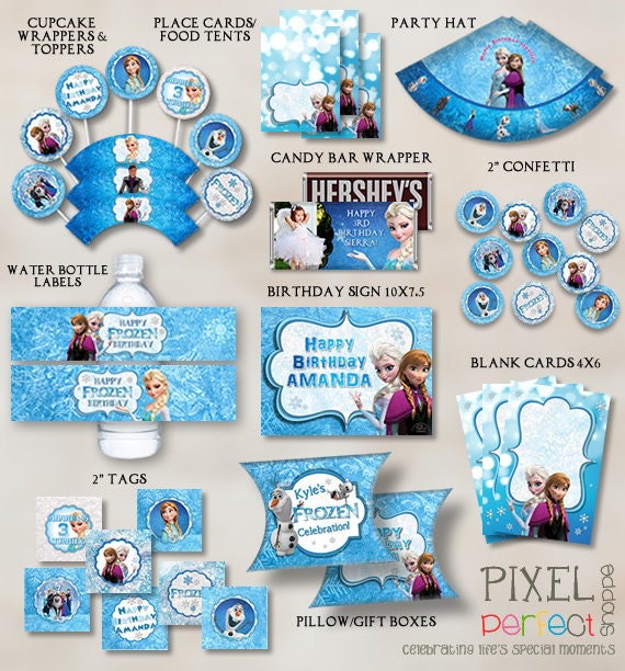 personalized-frozen-party-pack-frozen-party-by-pixelperfectshoppe