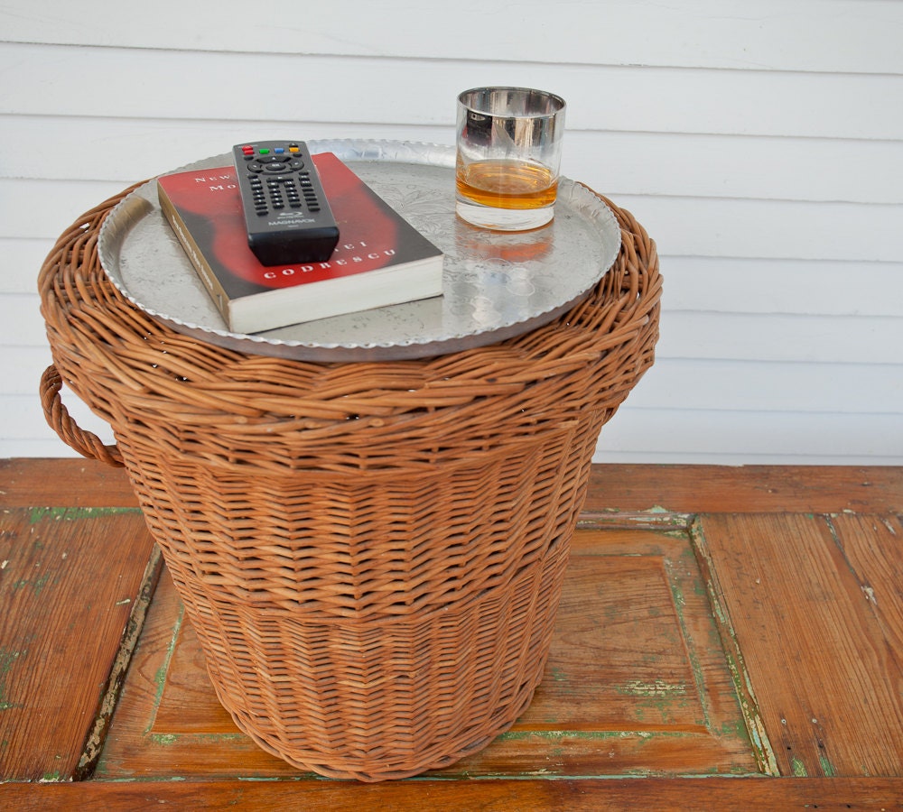 Large Storage Basket with Lid by NOLAdrift on Etsy