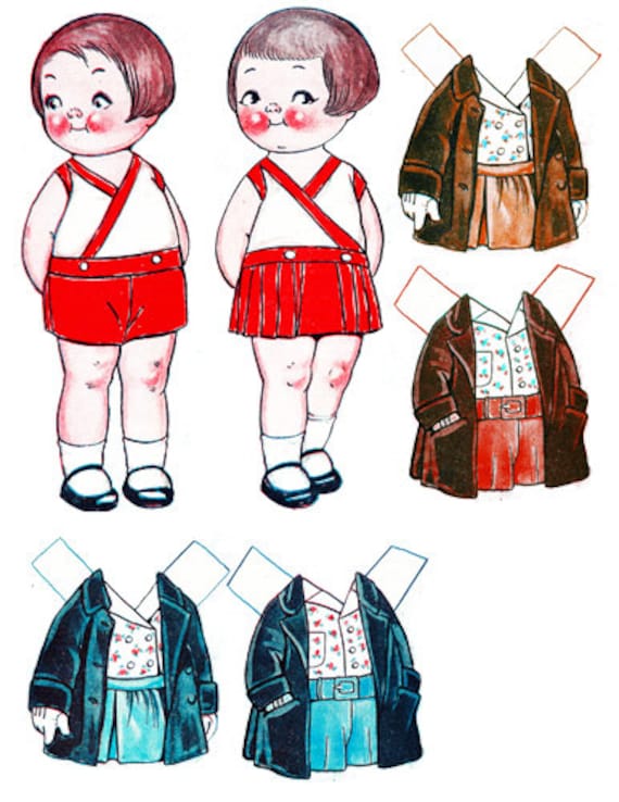 clipart paper doll clothes - photo #5