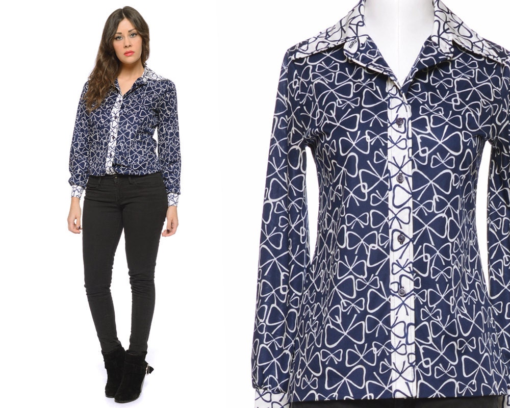 70's style collared shirts