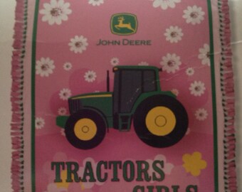 Pink Camo John Deere Baby Girl Diaper Cake by RessellCustomBaby