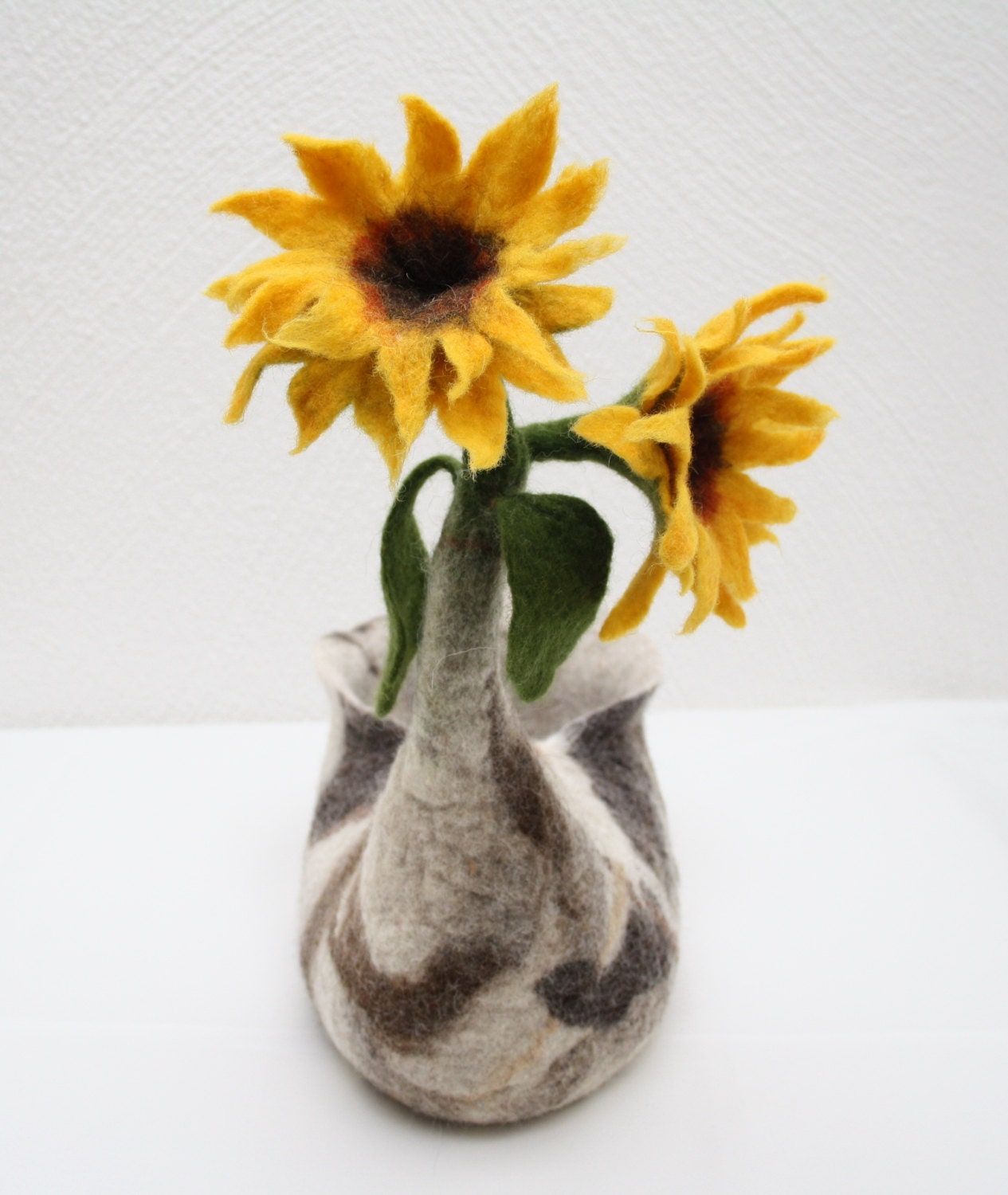Decorative Bowl sunflower - Filzkitty