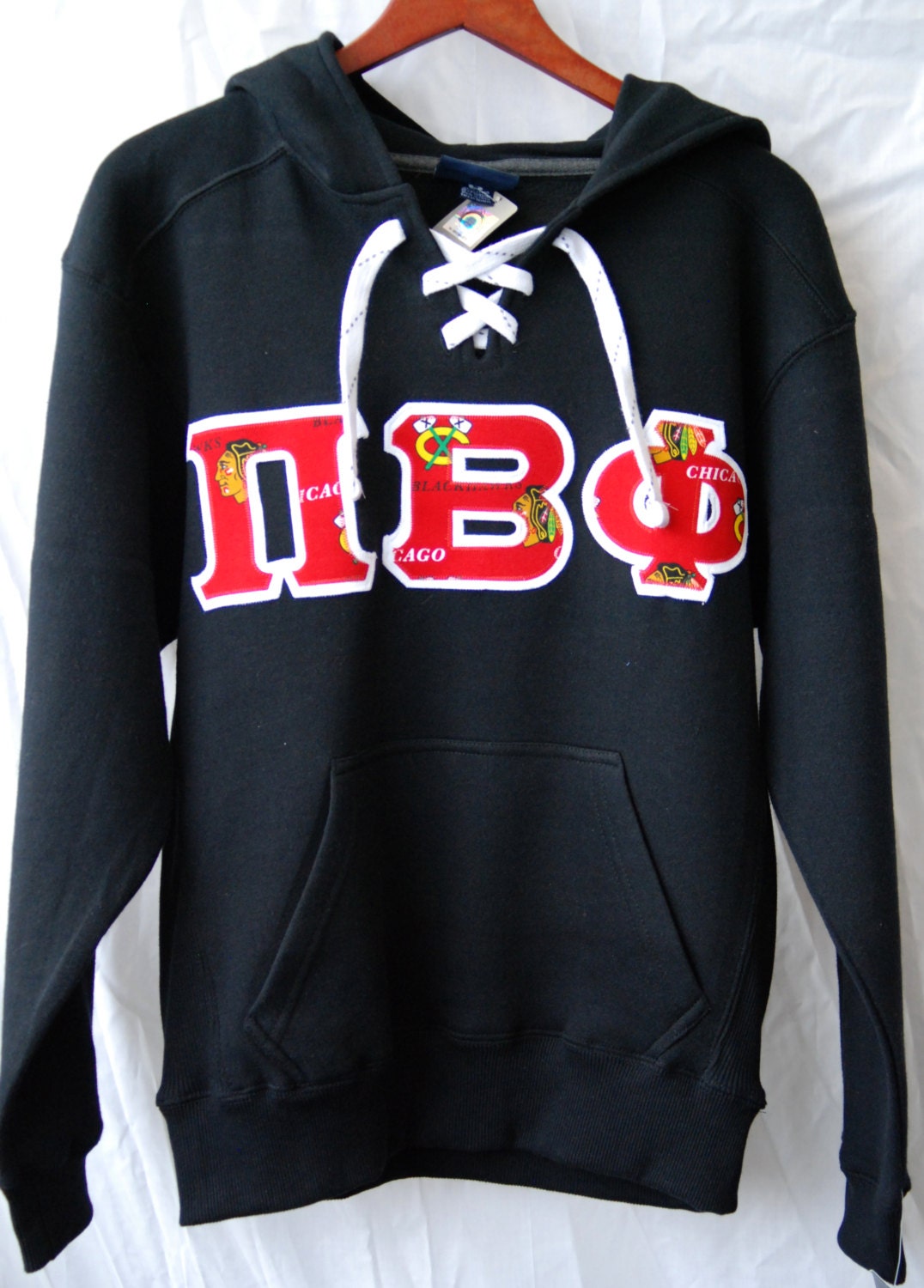 hockey hooded sweatshirt