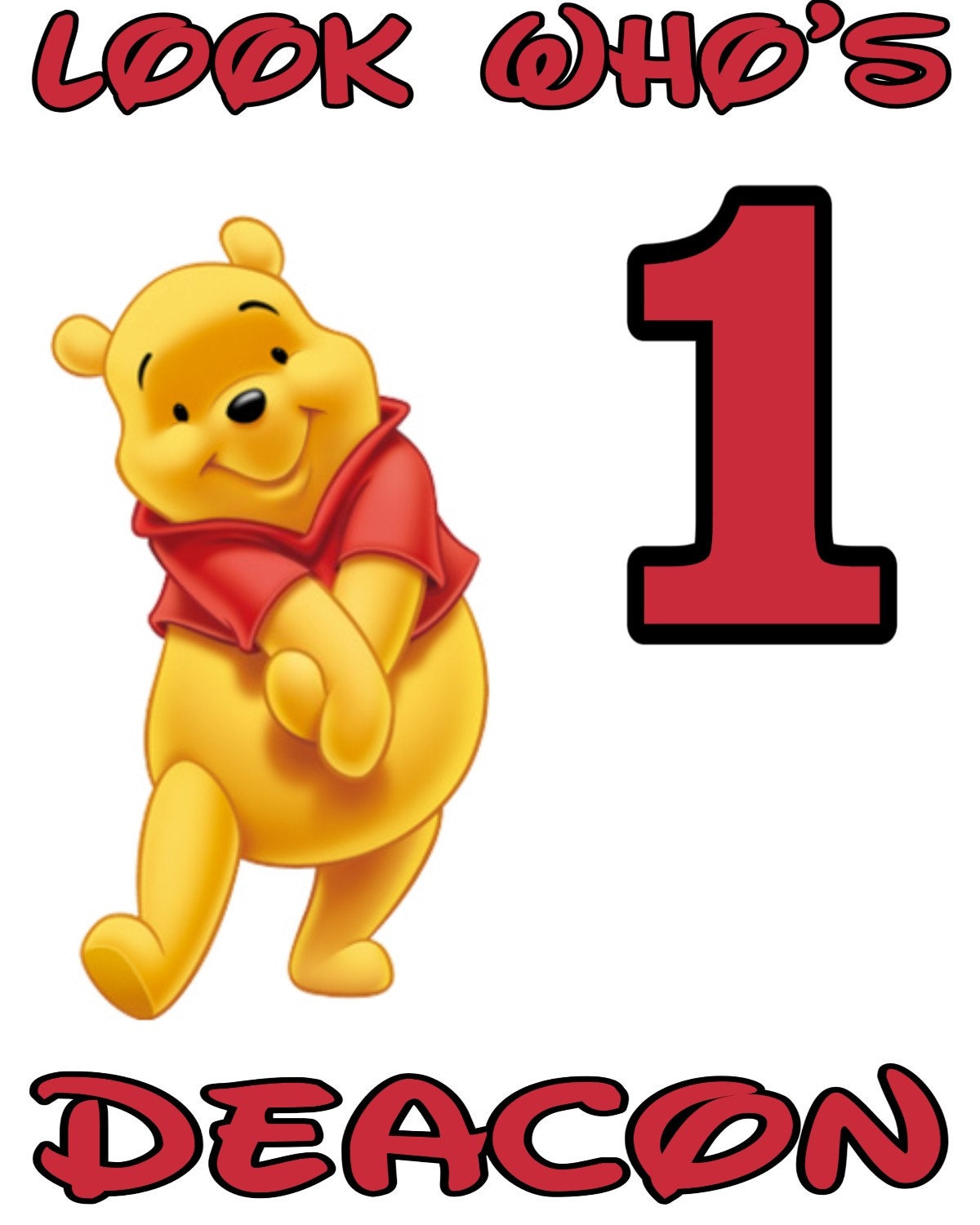 personalised winnie the pooh