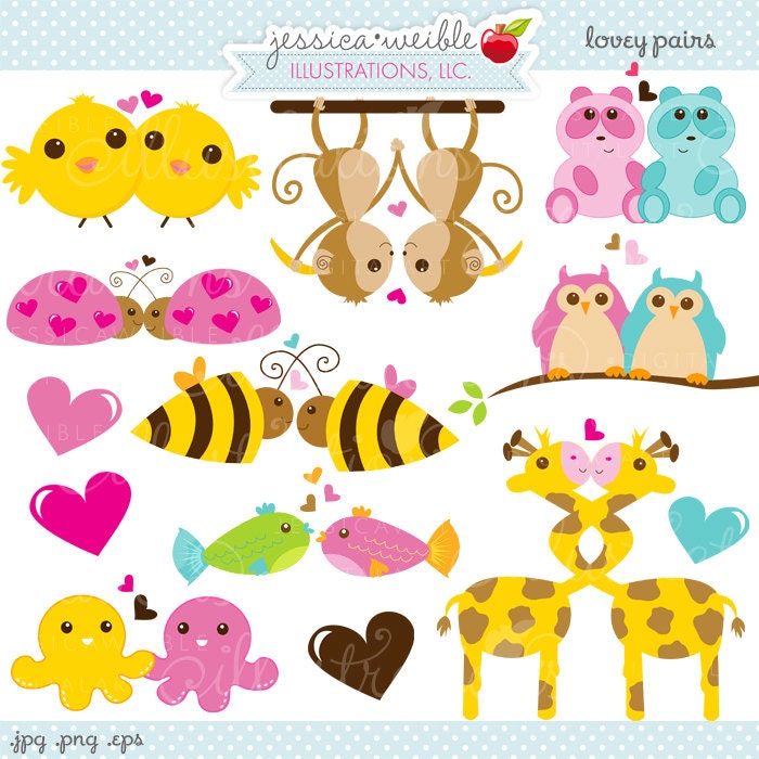 clipart of animals together - photo #50